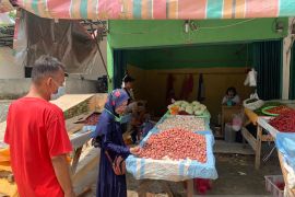 Pasca hari raya Idul Fitri harga bahan pokok di Jambi stabil