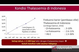 Kemenkes perkirakan 2.500 bayi lahir dengan penyakit talasemia per tahun