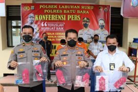 Dua pembobol rumah di Batubara ditembak Polisi