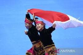 SEA Games 2021 : Pesilat ganda putri Indonesia raih emas