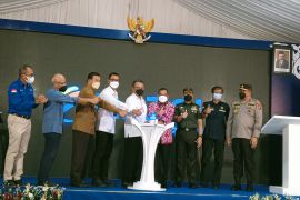 Menteri ESDM resmikan PLTGU 275 MW Pekanbaru ramah lingkungan