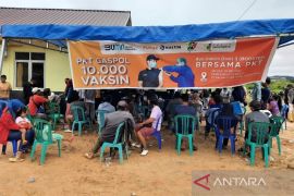 PKT proaktif gelar vaksinasi booster di Rantau Pulung kejar target nasional