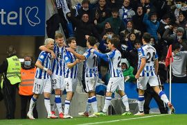 Sociedad tetap dalam pacuan Liga Europa setelah hajar Cadiz 3-0