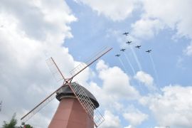 Atraksi Rajawali Laut Flight buka Navy Jazz Traffic Festival