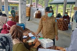 Bupati Merangin pantau pencoblosan Pilkades serentak 2022