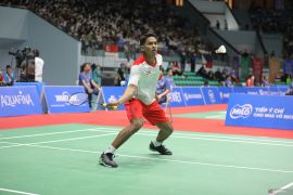 Bulu tangkis beregu putra Indonesia tantang Thailand di semifinal