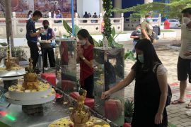 Vihara Budhi Bhakti gelar pemandian Buddha Rupang