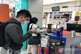 KAI Sumut vaksin 838 penumpang selama  angkutan Lebaran 2022