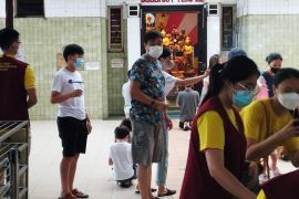 Umat Budha Medan rayakan  Waisak dengan patuhi prokes ketat