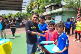 Lima petenis lapangan Ketapang juara KTSP Junior Series l se Kalbar