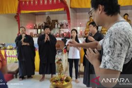 Perayaan Waisak di Bangka aman dan lancar