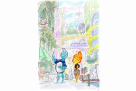 Pixar rilis trailer pertama "Elemental"