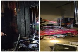 Tiga rumah terbakar di Tebing Tinggi
