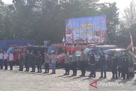 Ratusan orang ikut pelatihan siaga penanggulangan bencana