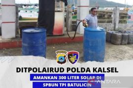 Ditpolair Polda Kalsel tindak SPBU nelayan jual solar bersubsidi di atas HET