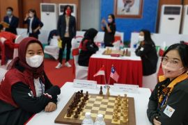 Tim catur rapid putri Indonesia pastikan raih emas SEA Games