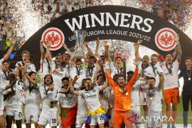 Eintracht Frankfurt juara Liga Europa musim 2021/22