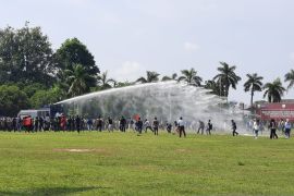 Polda Jambi gelar latihan simulasi sistem pengamanan kota