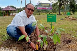 Kebun Raya Samosir ikut ambil bagian pencetakan rekor Muri penanaman spesies terbanyak