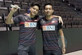 Dua ganda putra Indonesia melaju ke semifinal SEA Games