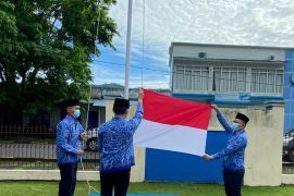 Kantor Imigrasi Tahuna laksanakan upacara peringati Harkitnas