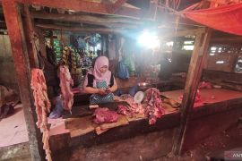 Pedagang daging sapi di Palembang minta pemerintah intervensi harga