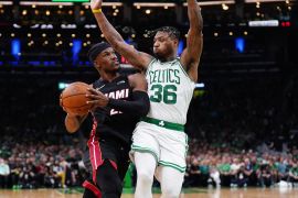 Jimmy Butler kemungkinan absen pekan depan hadapi Celtics pada gim 4