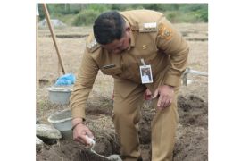 Bupati Eddy Berutu apresiasi pembangunan Sopo Pendidikan Petani di Sitinjo