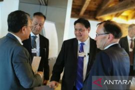 Menko Airlangga bahas akselerasi transisi energi di workshop WEF