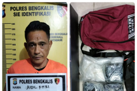 Bandar sabu asal Bengkalis diringkus di Kampar