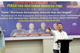 PWI Sumut minta perhatian khusus Bupati Deli Serdang peningkatan SDM wartawan