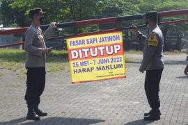 Penutupan sementara pasar hewan