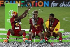 Tammy Abraham tegaskan lagi dirinya bahagia bersama AS Roma