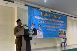 Wawako  Maulana hadiri Halal Bi Halal dengan keluarga besar FKPPNS Kota Jambi