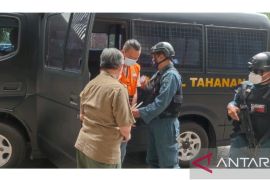 Gakkum KLHK tahan V alias A tersangka perusak hutan konservasi Tahura Bukit Mangkol Bangka