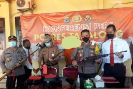 Polres Tabalong amankan senpi rakitan dari pelaku penganiayaan