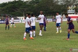 Persib Bandung pesta gol lawan tim Batam dalam pertandingan persahabatan