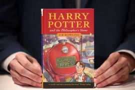 Cetakan langka "Harry Potter" edisi pertama akan dilelang
