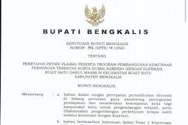 SK CPCL Bupati Bengkalis sah secara hukum