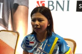 Greysia Polii umumkan gantung  raket di final Indonesia Masters 2022