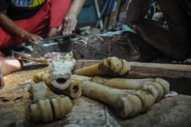 Kerajinan Berbahan Baku Tulang Sapi