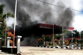 Polisi benarkan peristiwa kebakaran di SPBU Desa Tunggang Mukomuko