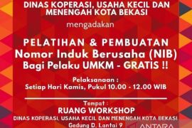 Pemkot Bekasi buka pendaftaran NIB untuk UMKM