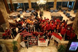 Cuaca panas  di Kuwait jadi kendala Timnas  Indonesia