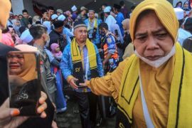 Pelepasan jamaah calon haji di Bogor