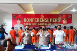 Ditpolairud Babel ungkap peredaran 608 gram sabu
