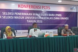 Unand terima 2.849 mahasiswa baru lewat jalur Sima