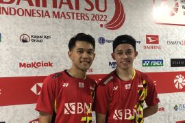 Indonesia Masters 2022, Fajar/Rian lolos ujian pertama