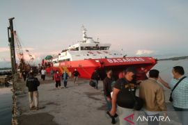 KN Pacitan Basarnas muat sebanyak 203 pejabat tamu GTRA Summit Wakatobi 2022