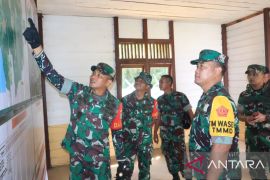 Tim Pengawas - evaluasi lakukan pengecekan hasil program TMMD di Landak